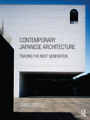 cover image of Contemporary Japanese Architecture